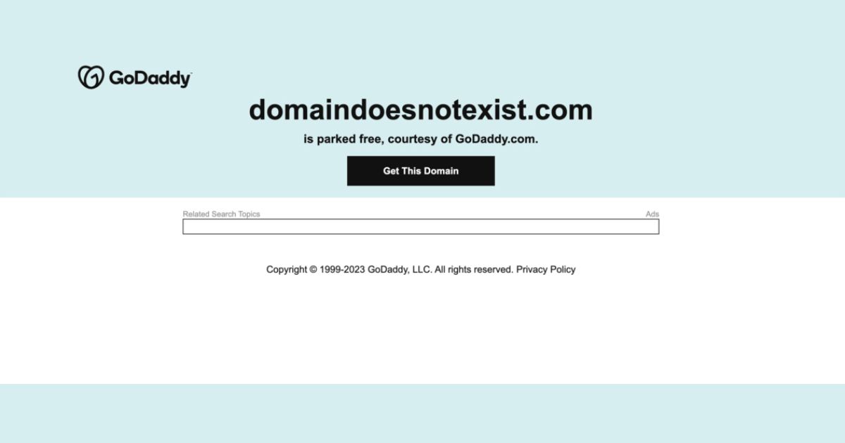 This Web Page is Parked FREE, Courtesy of GoDaddy.com