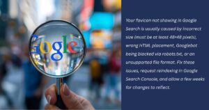 Favicon Is Not Showing In Google Search