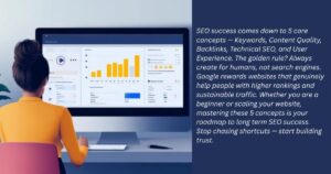 What are the 5 important concepts of SEO